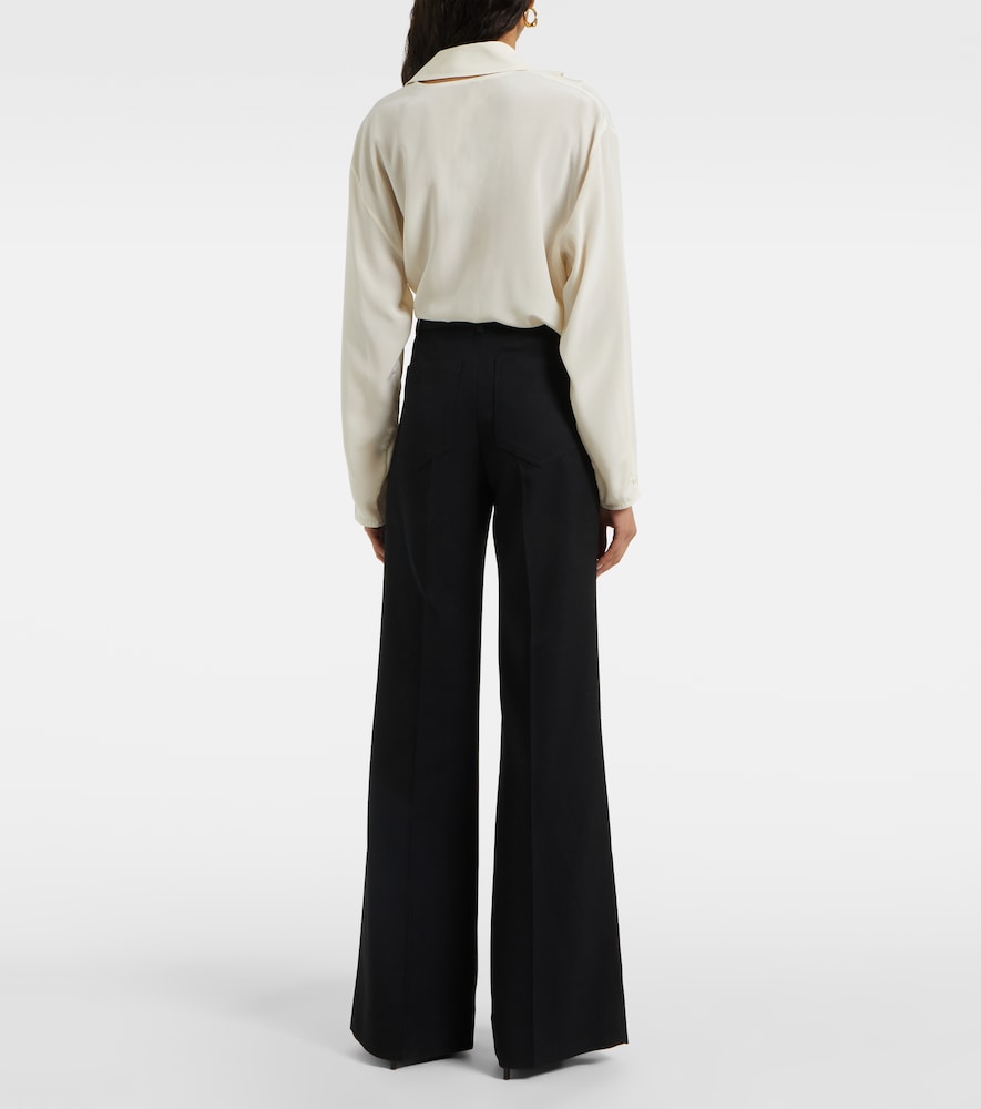  Victoria Beckham Victoria Beckham Weite High-rise-hose Alina 