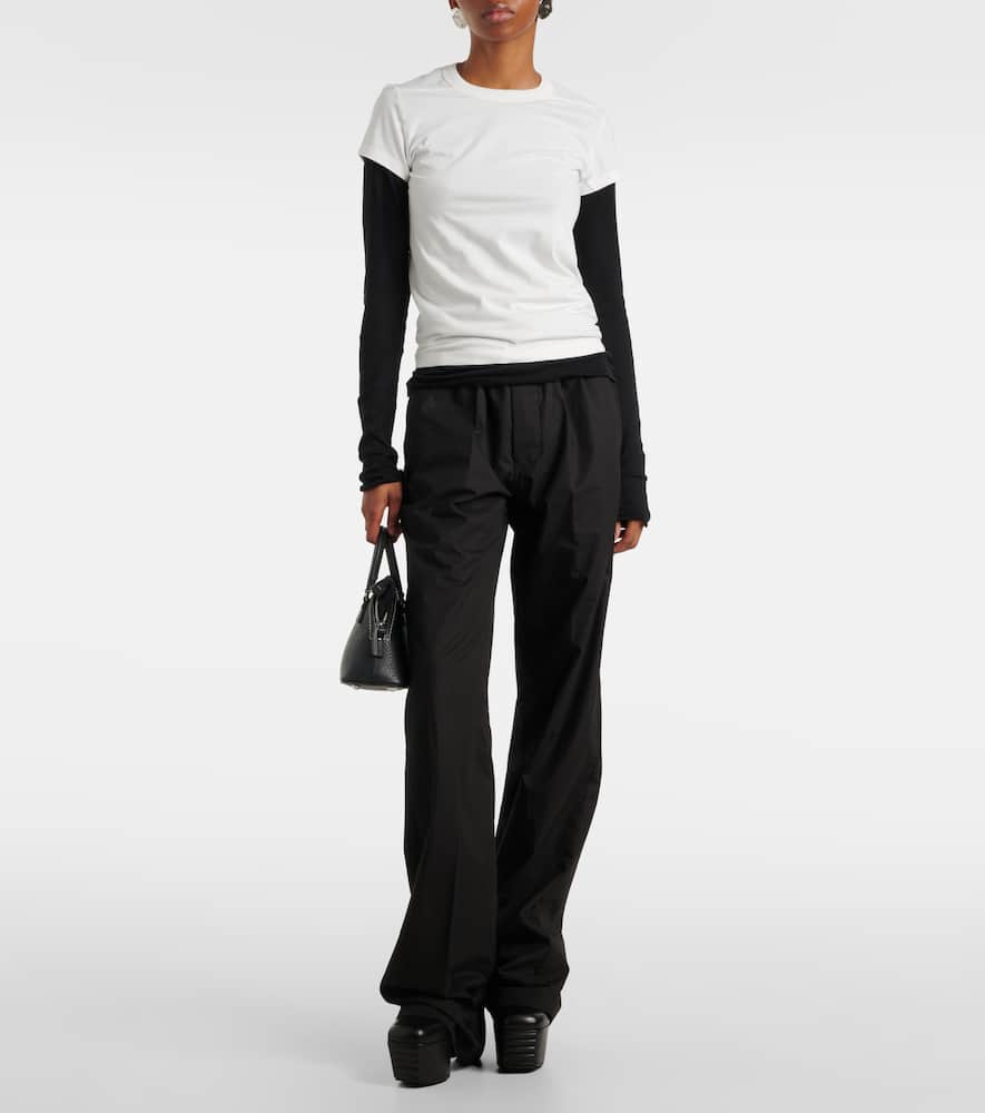 Rick Owens Women's Cropped Level T In White