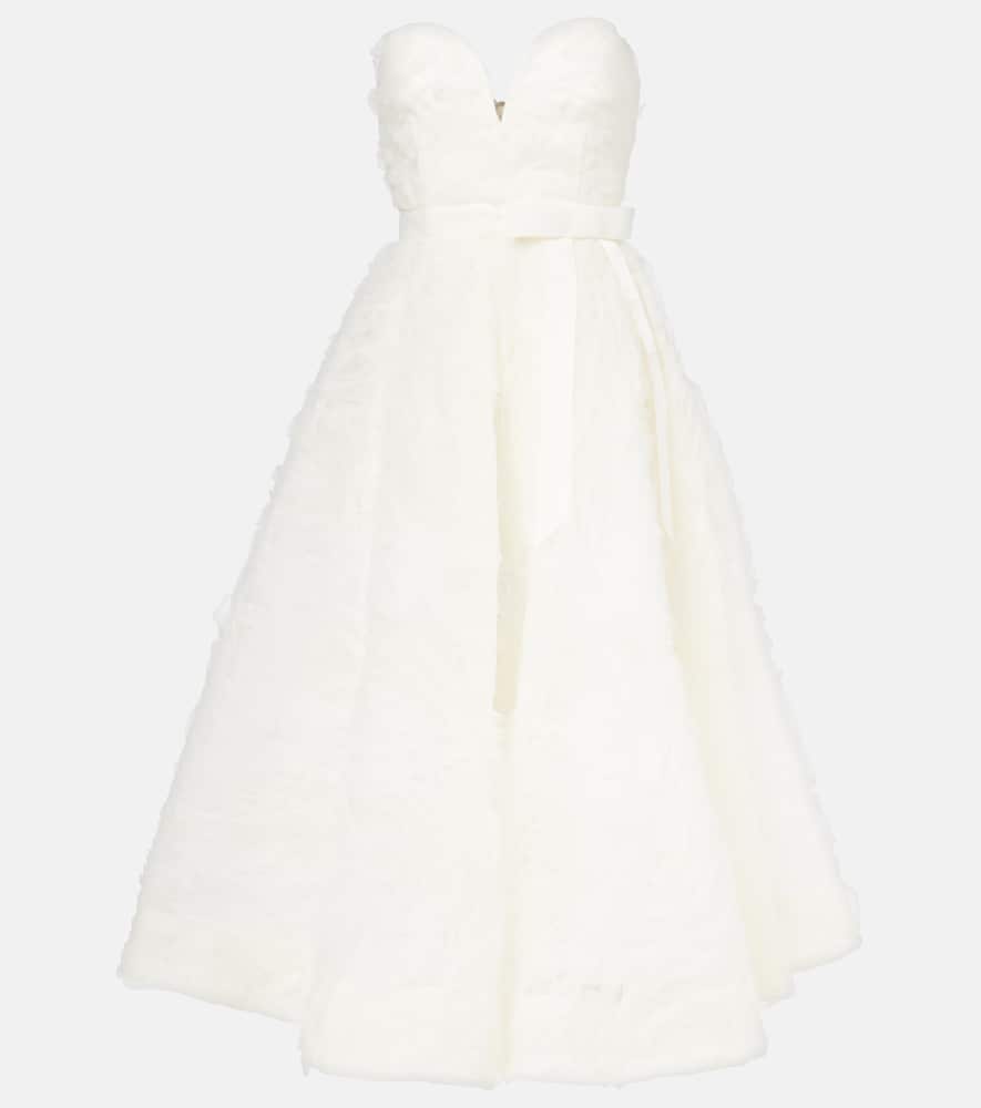 Bridal Willow tulle midi dress