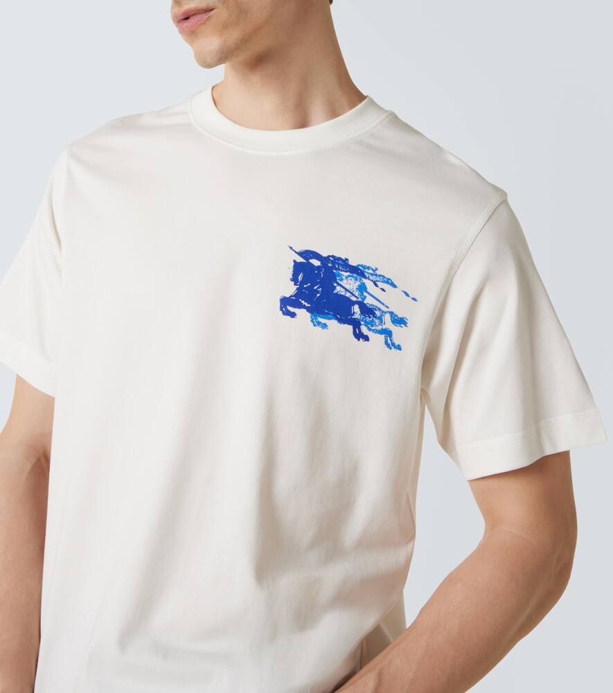 Burberry Ekd Cotton T-shirt In White