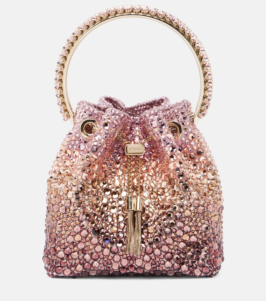 Bon Bon Micro embellished bucket bag