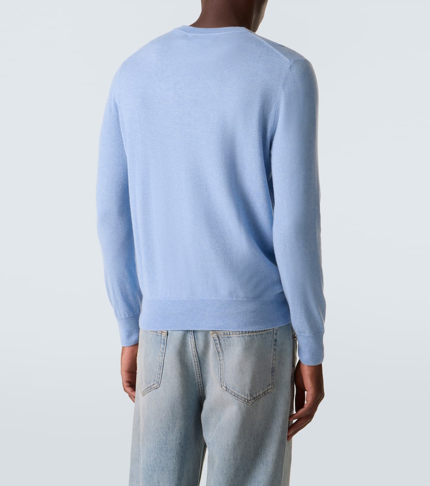 Arch4 Mr Carlos Place Cashmere Sweater In Blue
