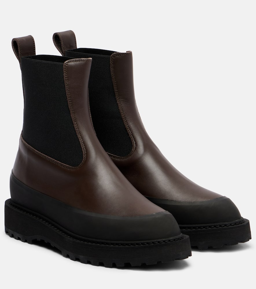 Le Monde Beryl Le Monde Béryl Dolomite Leather Chelsea Boots In Brown