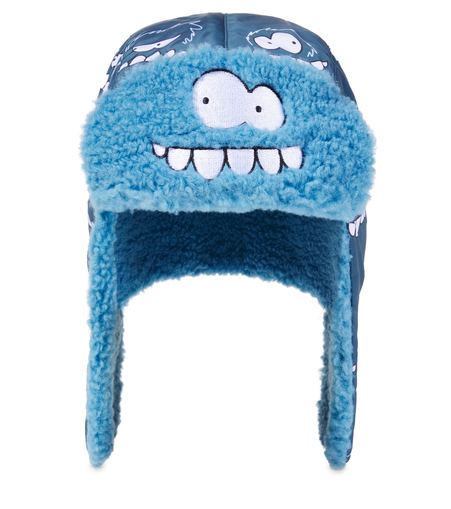 Stella McCartney Kids Embroidered printed aviator hat　ステラ マッカートニー キッズ 刺繍プリント アビエーター ハット Stella