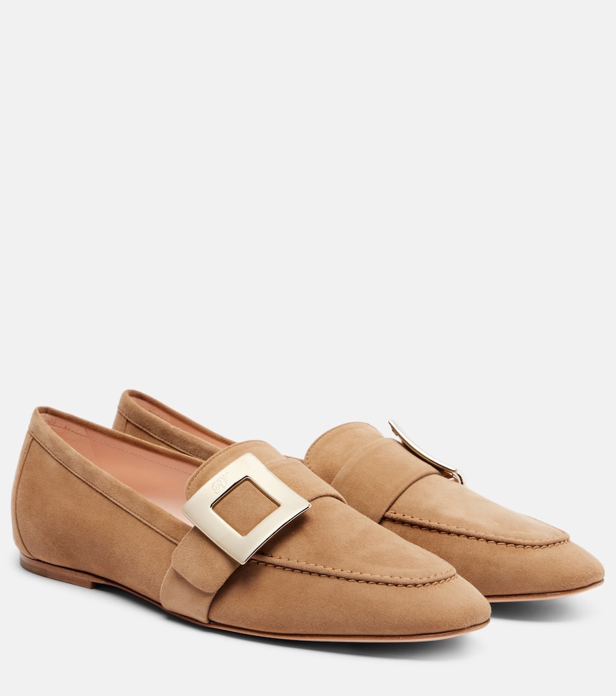 Suede loafers
