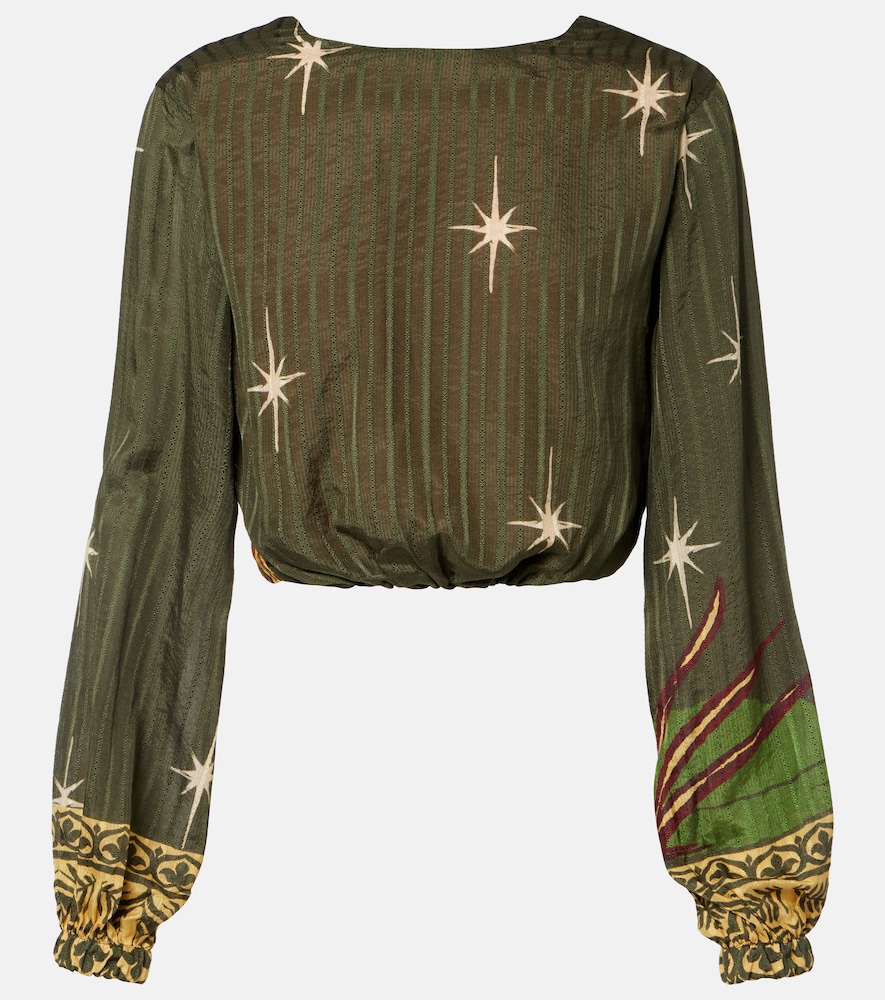 Johanna Ortiz Blouse en soie et coton 630 €
