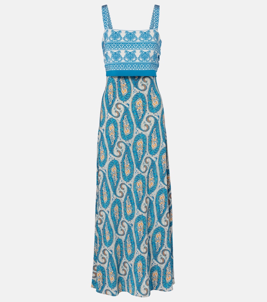 Etro Women's Multicoloured Paisley Maxi Dress UK Size 18 - Mytheresa