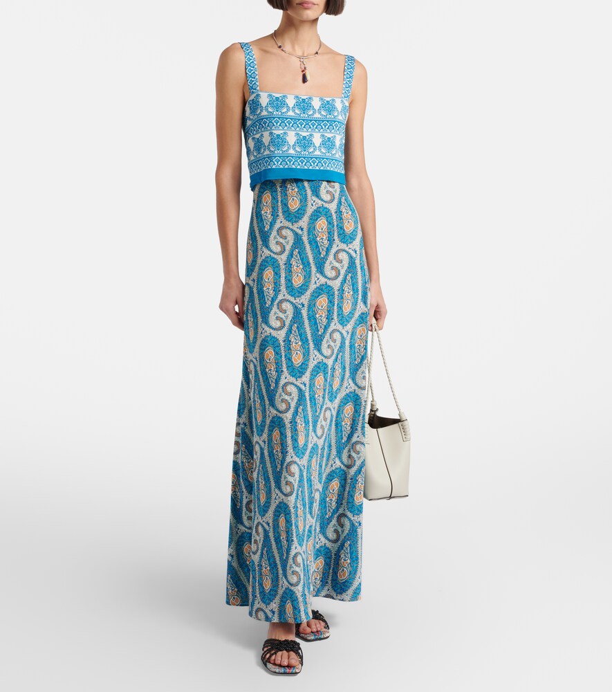  Etro Etro Bedrucktes Maxikleid 