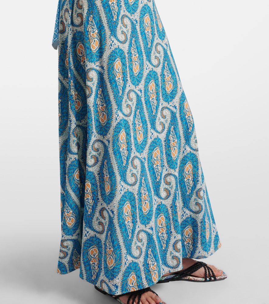  Etro Etro Bedrucktes Maxikleid 