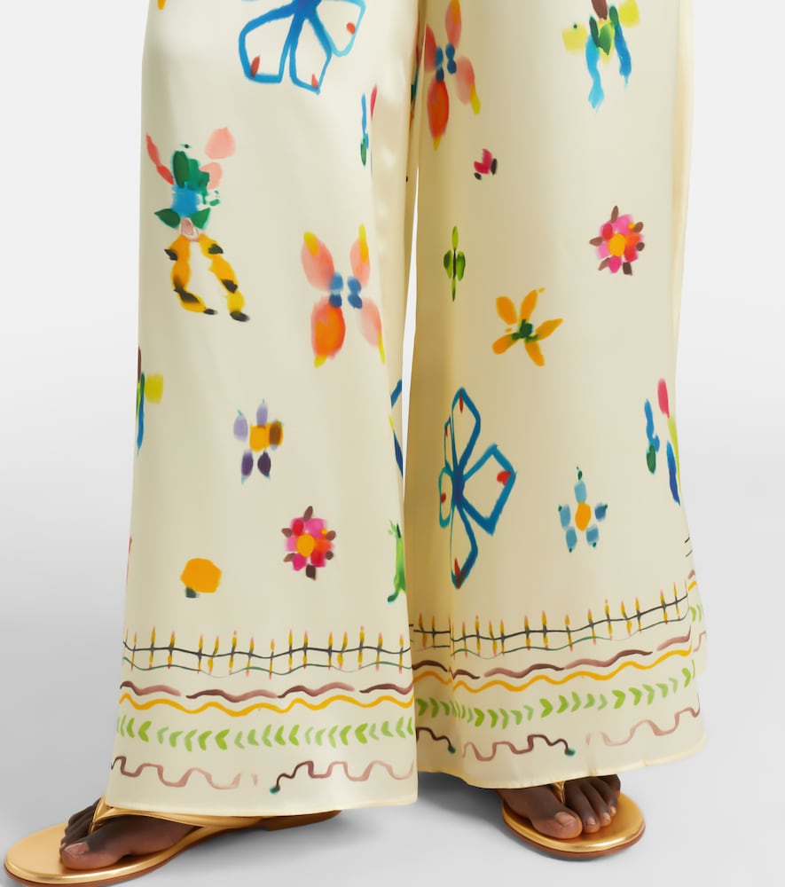  Alemais Alémais Palazzo-hose Sidi Aus Seide 