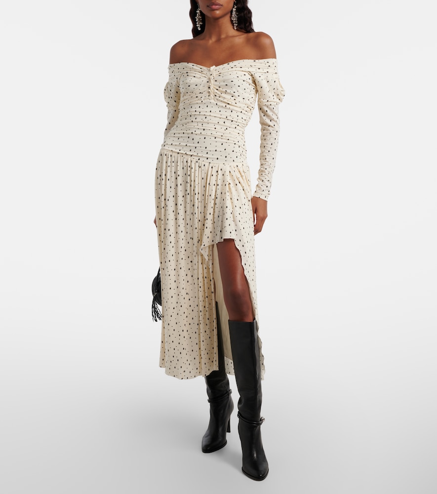 Isabel Marant Giovana jersey midi dress