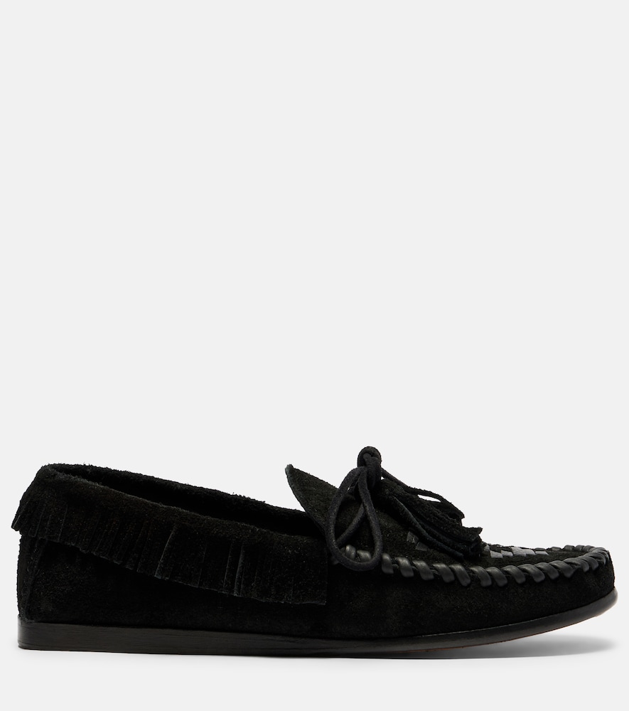  Isabel Marant Isabel Marant Fitza Fringed Suede Moccasins 