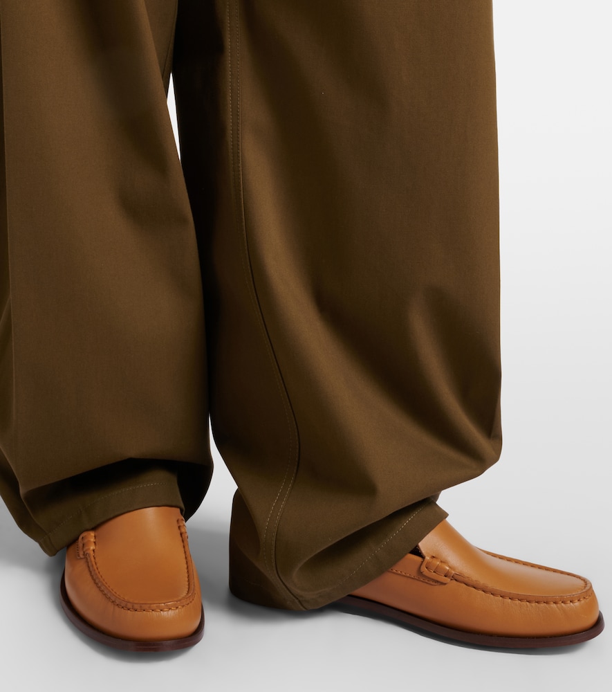 Tod's Studded leather loafers