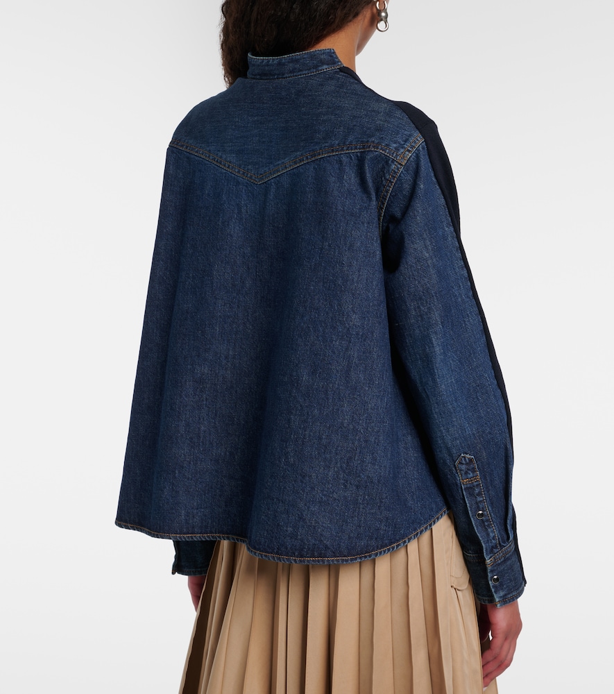  Sacai Sacai Cardigan Aus Einem Baumwollgemisch 