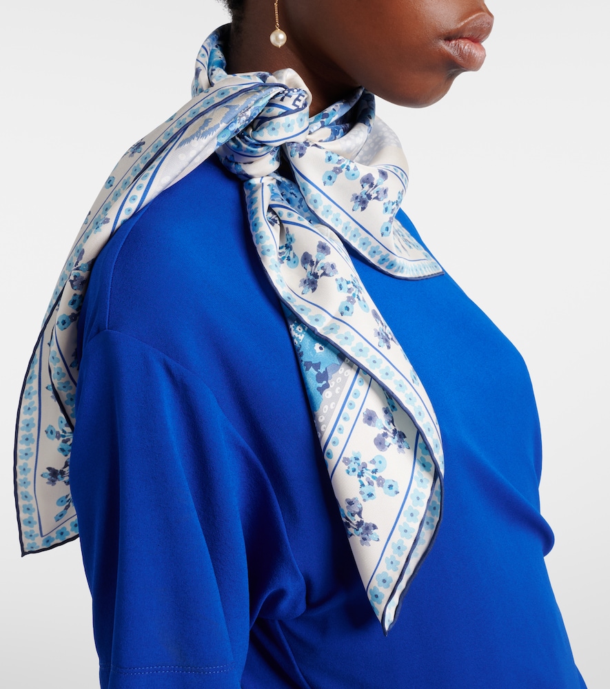 Ferragamo Printed silk scarf