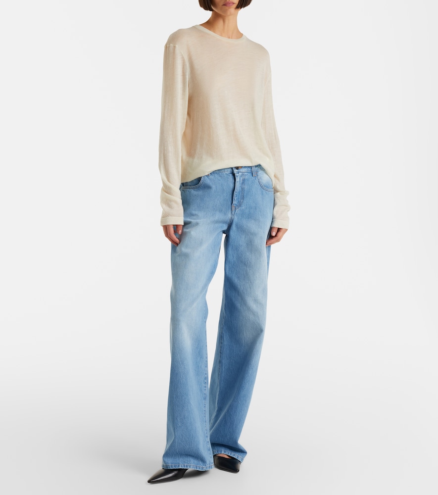 The Row Eglitta straight jeans