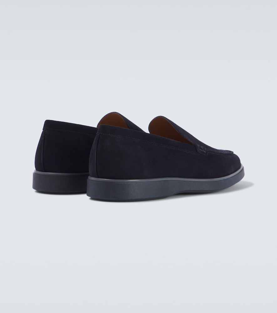  Magnanni Magnanni Coroa Suede Loafers 