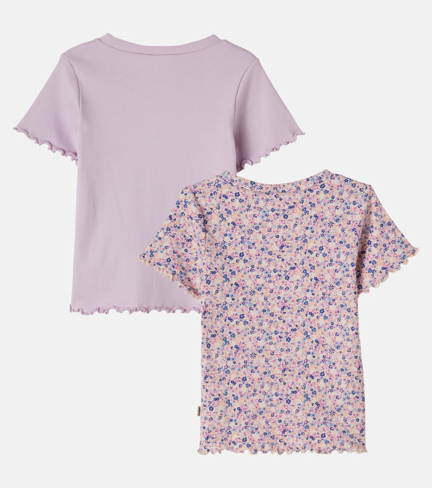  Wheat Wheat Set Alicia Aus Zwei T-shirts Aus Rippstrick 