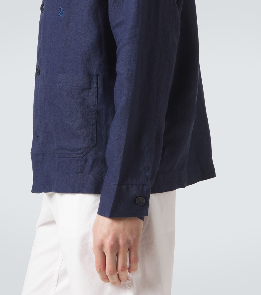  Vilebrequin Vilebrequin Linen Overshirt 