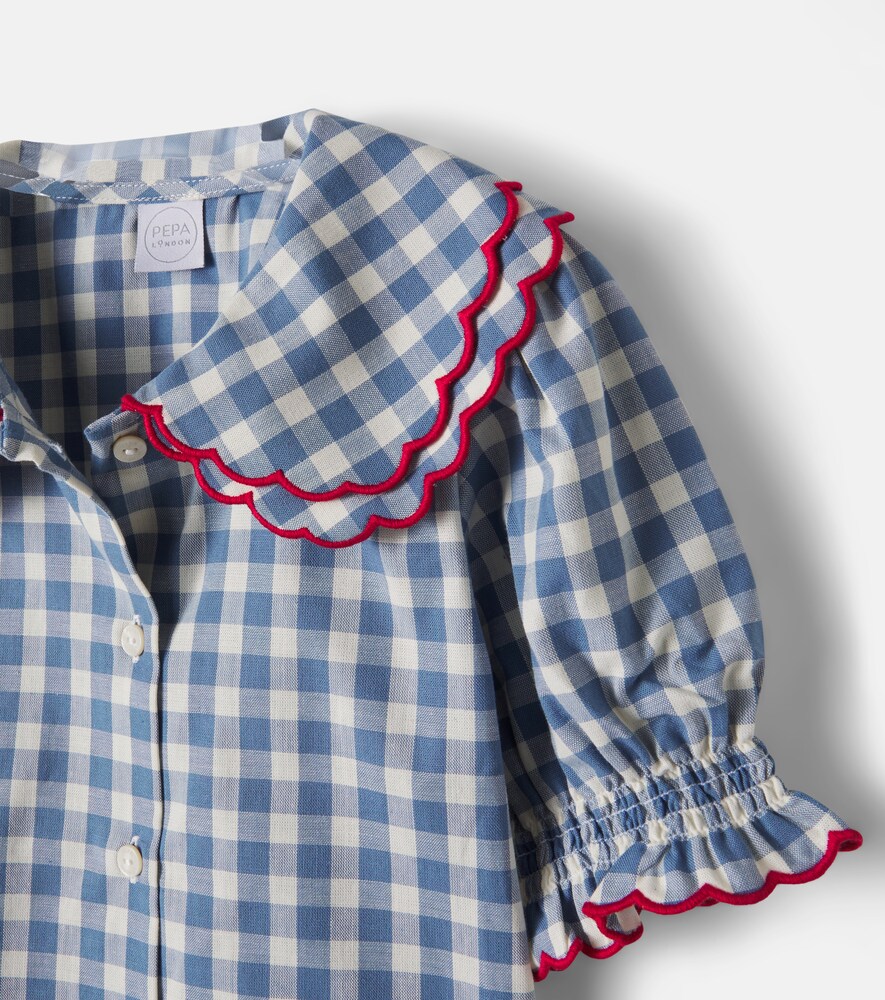  Pepa London Pepa London Gingham Cotton Shirt 