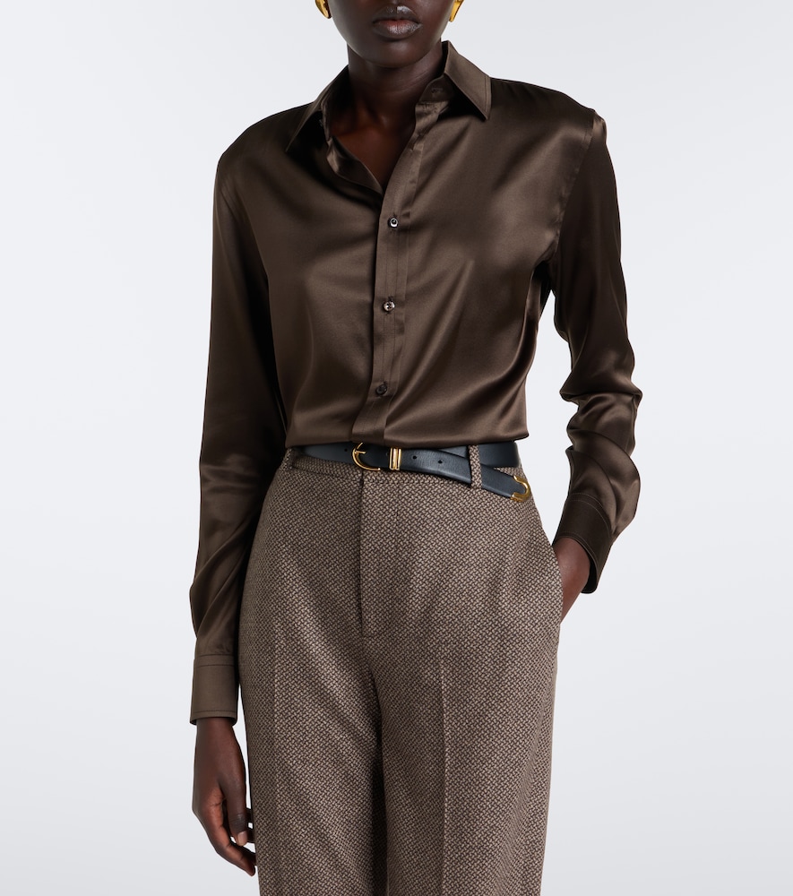 Collection Silk-Blend Shirt