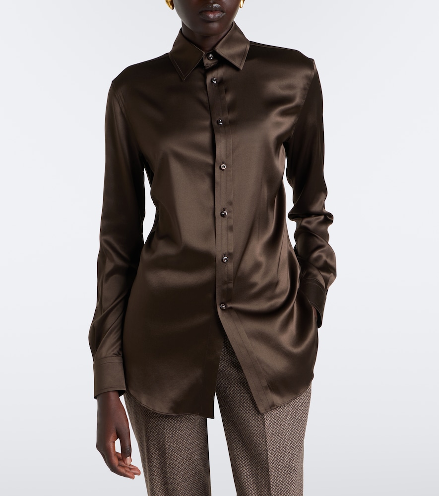 Collection Silk-Blend Shirt