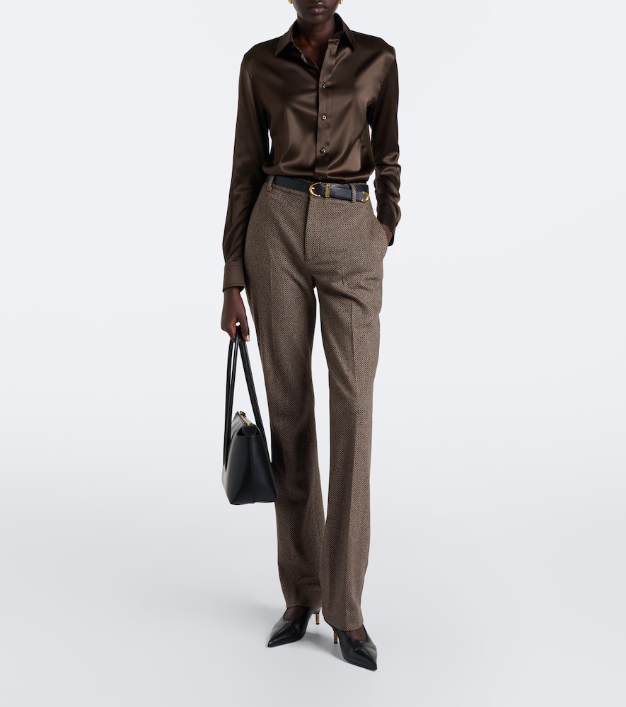 Collection Silk-Blend Shirt