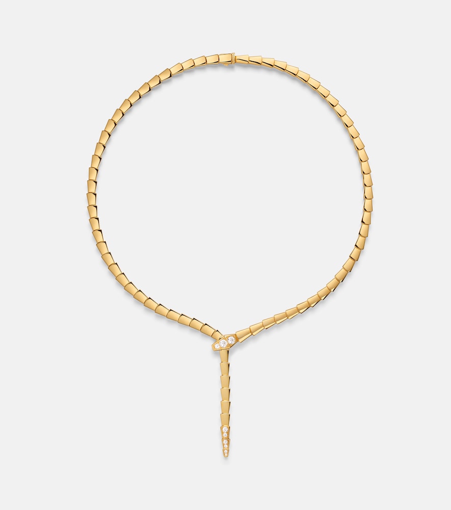 Bvlgari Collier Serpenti Viper en or 18 ct et diamants 39000 €