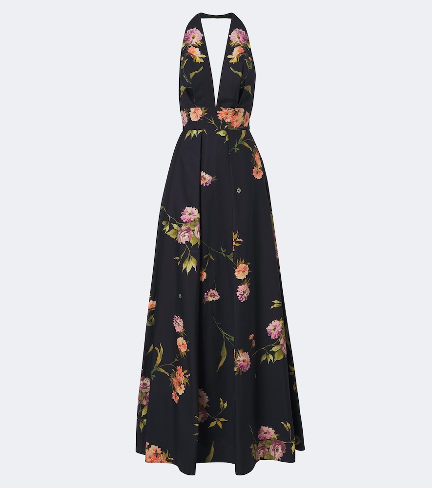 Maxikleid aus Baumwollpopeline