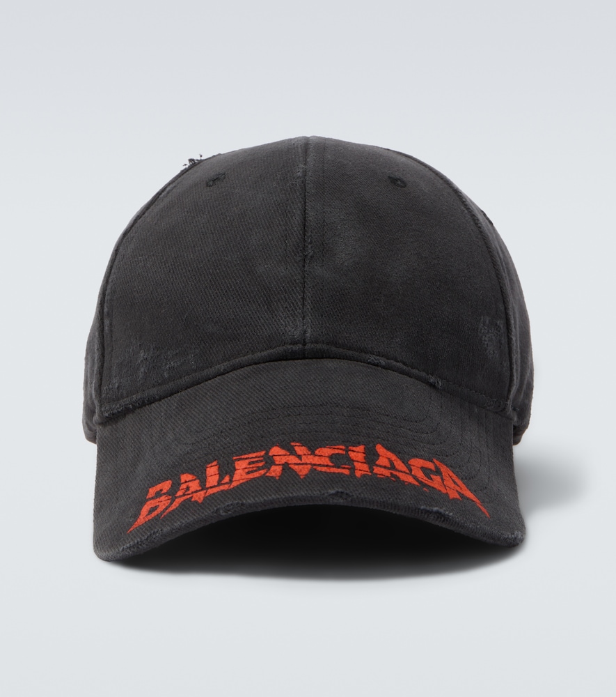 Balenciaga ogo cotton baseball cap