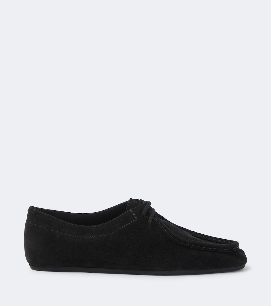 Hood Suede Moccasins
