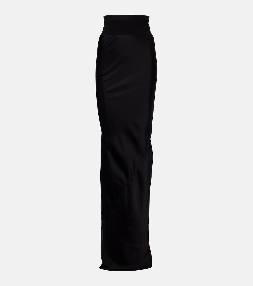 Maxirock Coda aus Satin