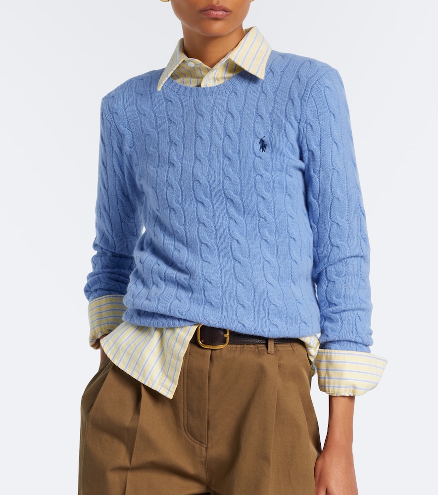 Polo Ralph Lauren Cable-Knit Wool And Cashmere Sweater