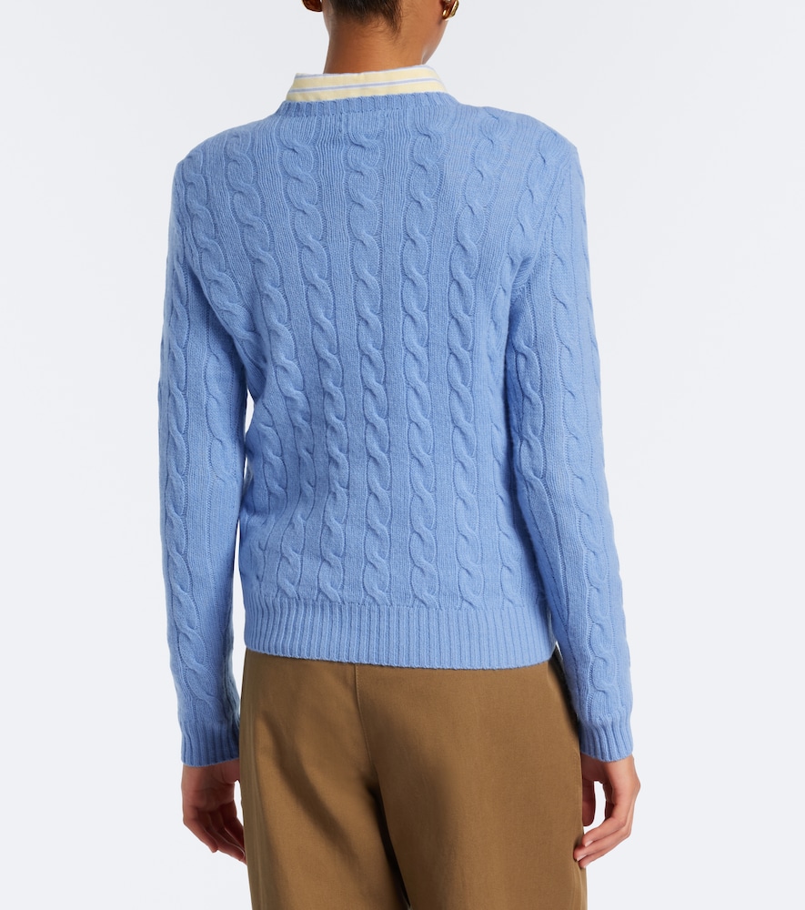 Polo Ralph Lauren Cable-Knit Wool And Cashmere Sweater