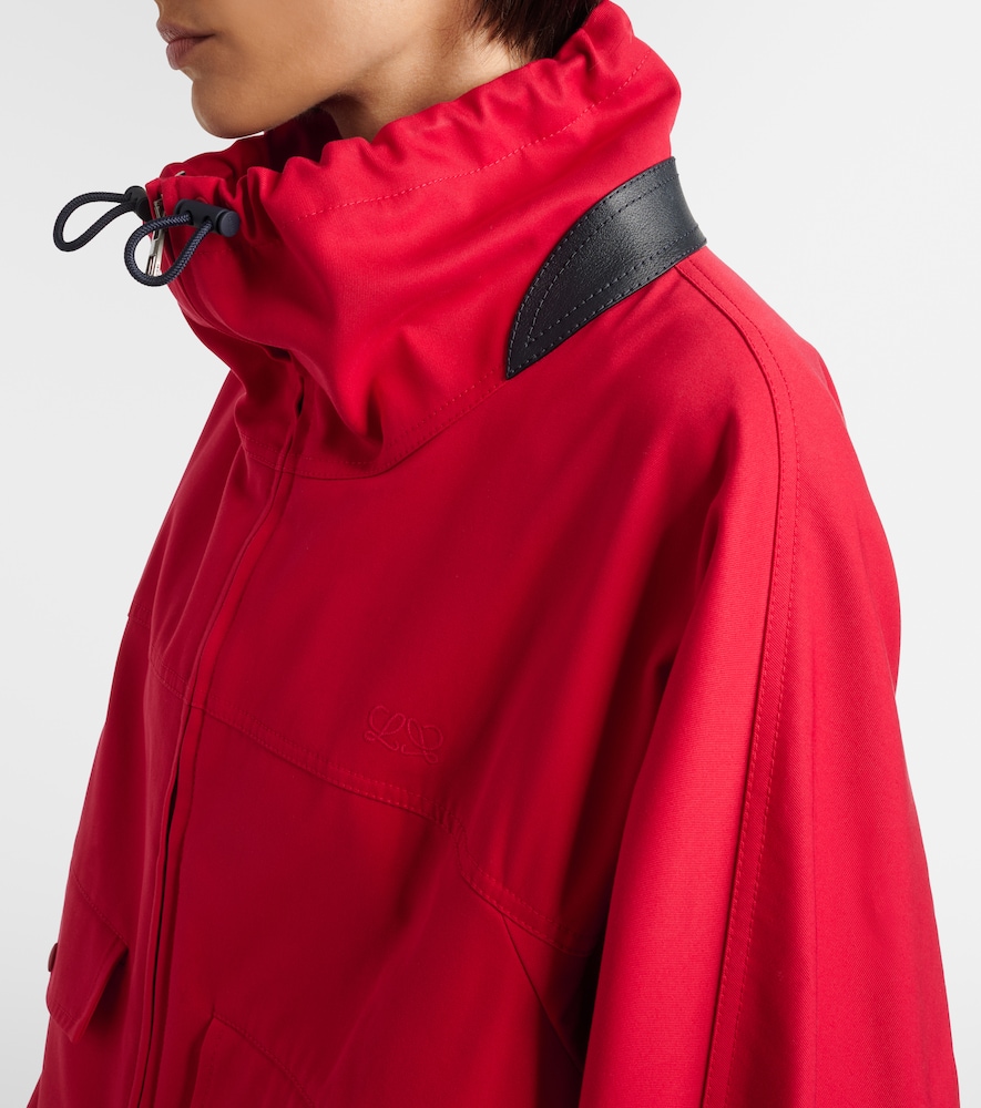 Cotton And Silk Gabardine Jacket
