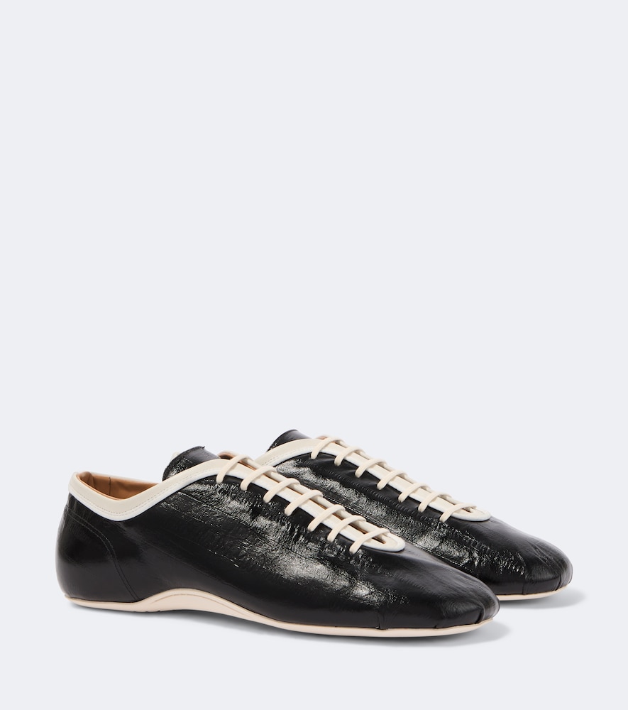 Sneakers aus Leder