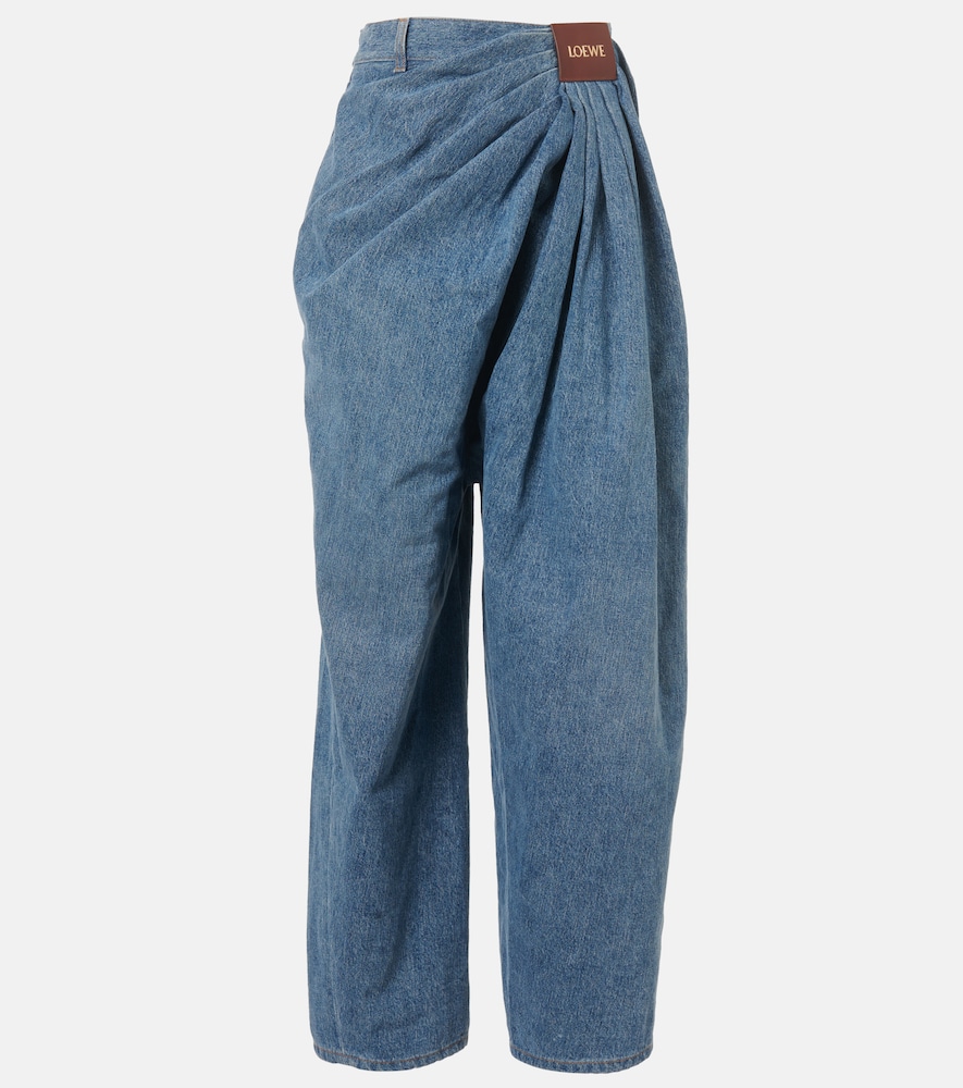 Jeans a gamba larga