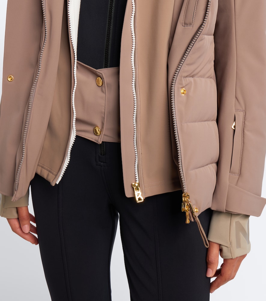 Elva Belted Hooded Ski Jacket