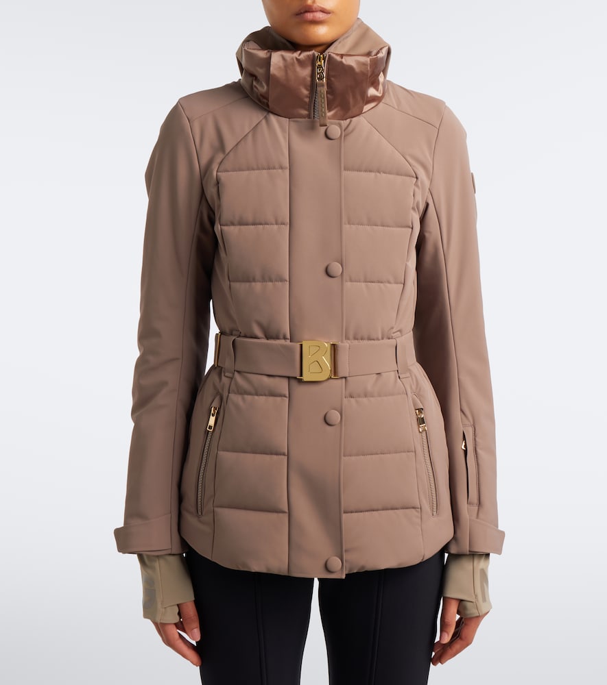 Elva Belted Hooded Ski Jacket