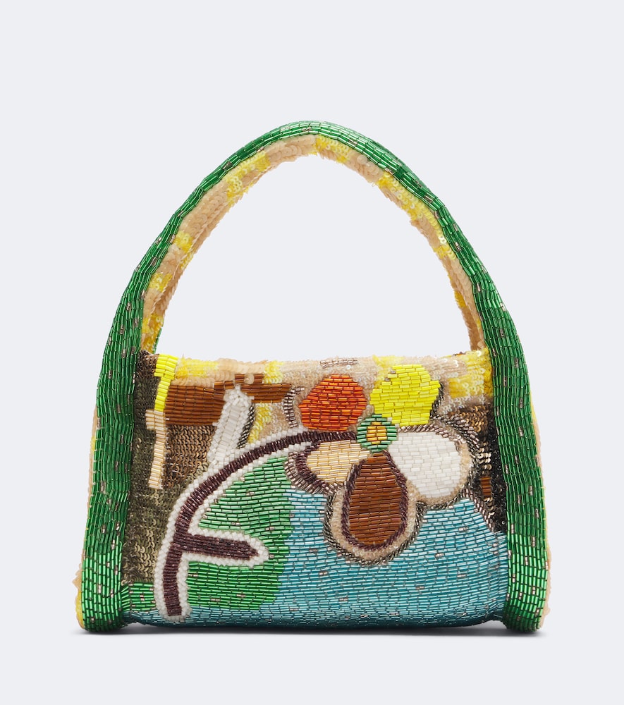 Alémais Verzierte Henkeltasche Limelight