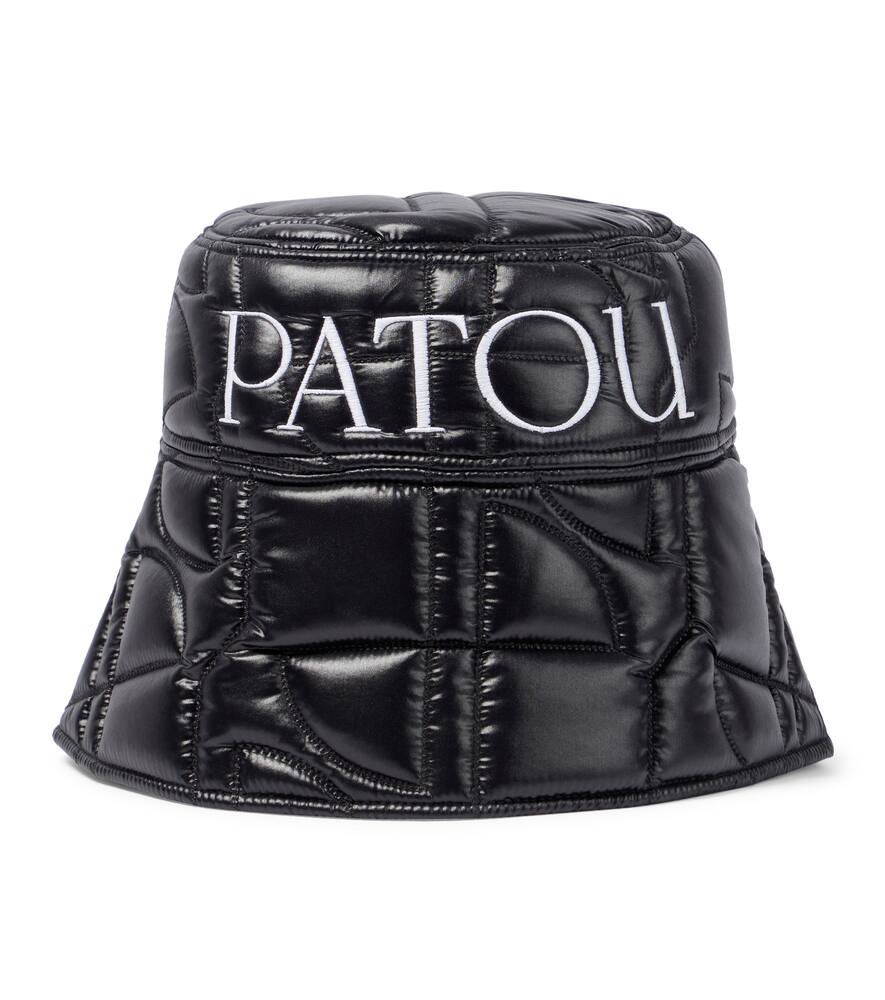 Patou Logo quilted bucket hat