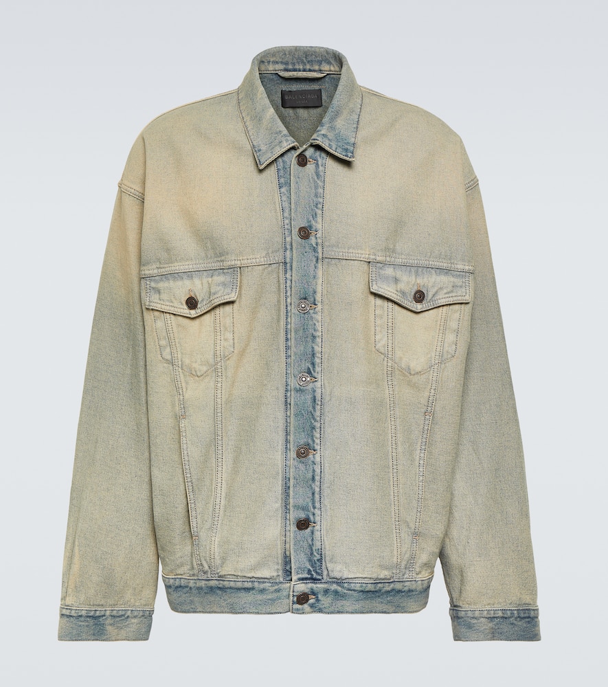 Oversized denim jacket