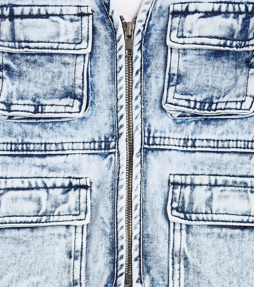  Molo Molo Weste Haikon Aus Denim 