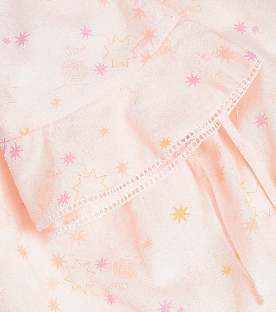  Chloe Kids Chloé Kids Baby Set Aus Body Und Hut Aus Baumwolle 