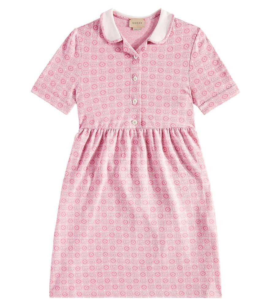 Gucci Kids GG canvas cotton dress