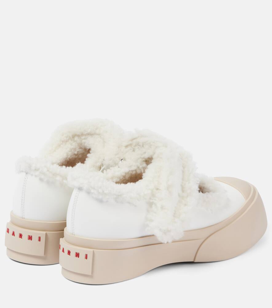 Marni Mary Jane Trainers In Weiss