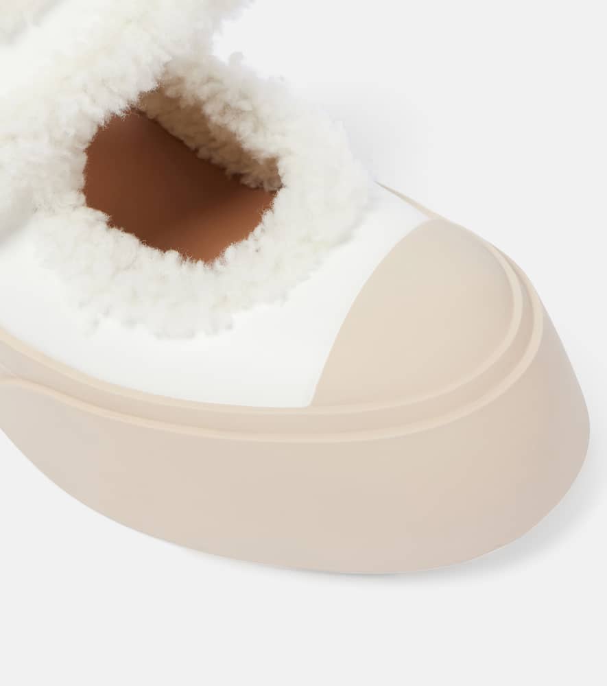 Marni Mary Jane Trainers In Weiss