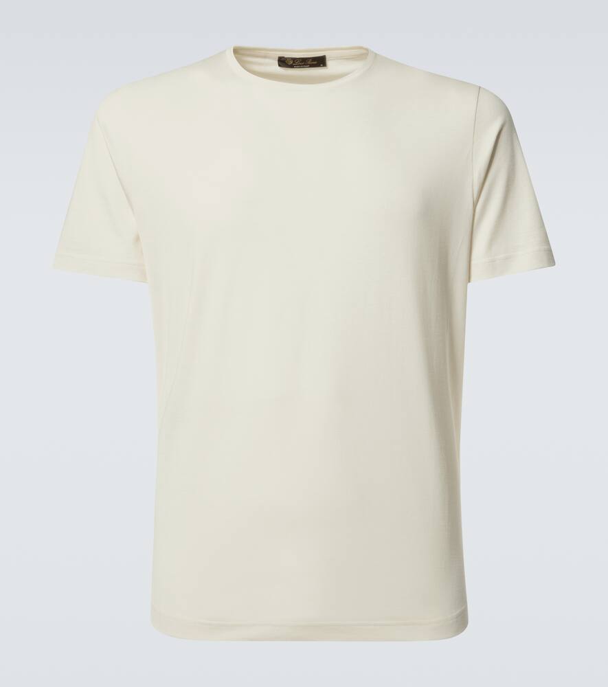 Loro Piana Silk and cotton jersey T-shirt