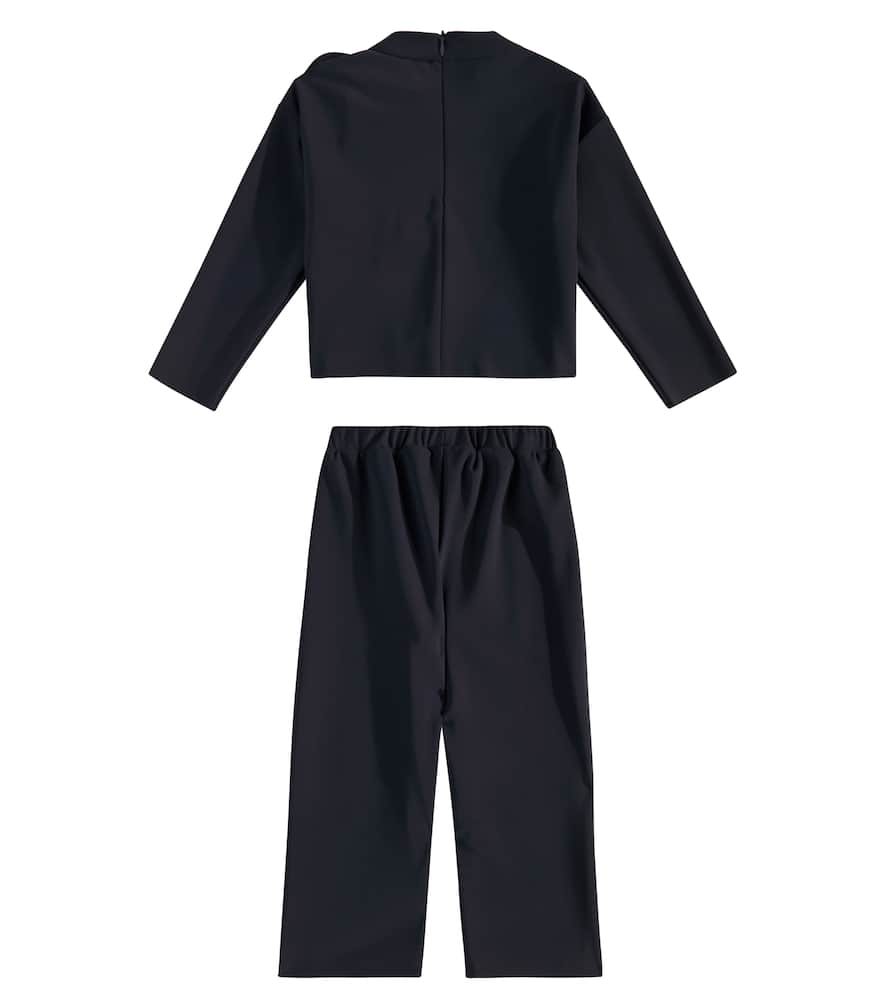 Il Gufo Set Aus Top Und Hose In Blau