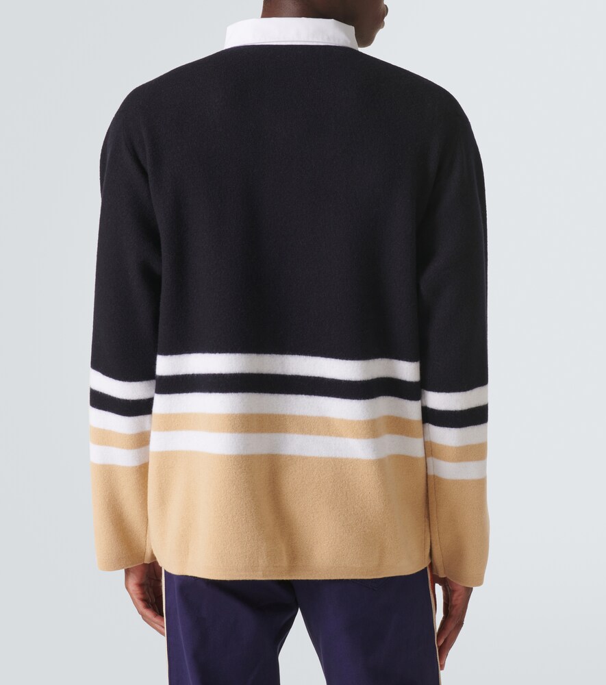  Wales Bonner Wales Bonner Polopullover Cypher Aus Wolle 